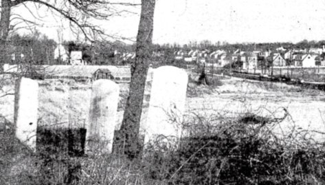 View of the Cornell Cemetery in 1952. (NY Herald Tribune)